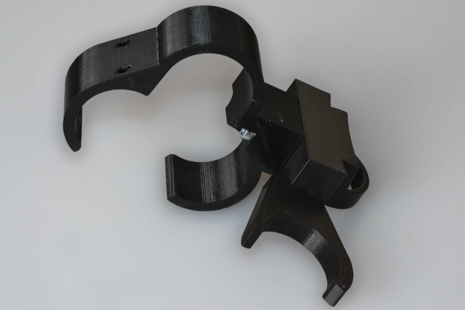 Pièce technique imprimée en 3D — résultat final assemblé