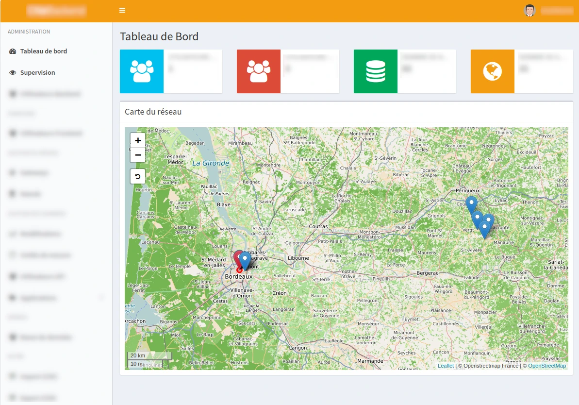 Dashboard de suivi agriculture connectée — vue détaillée