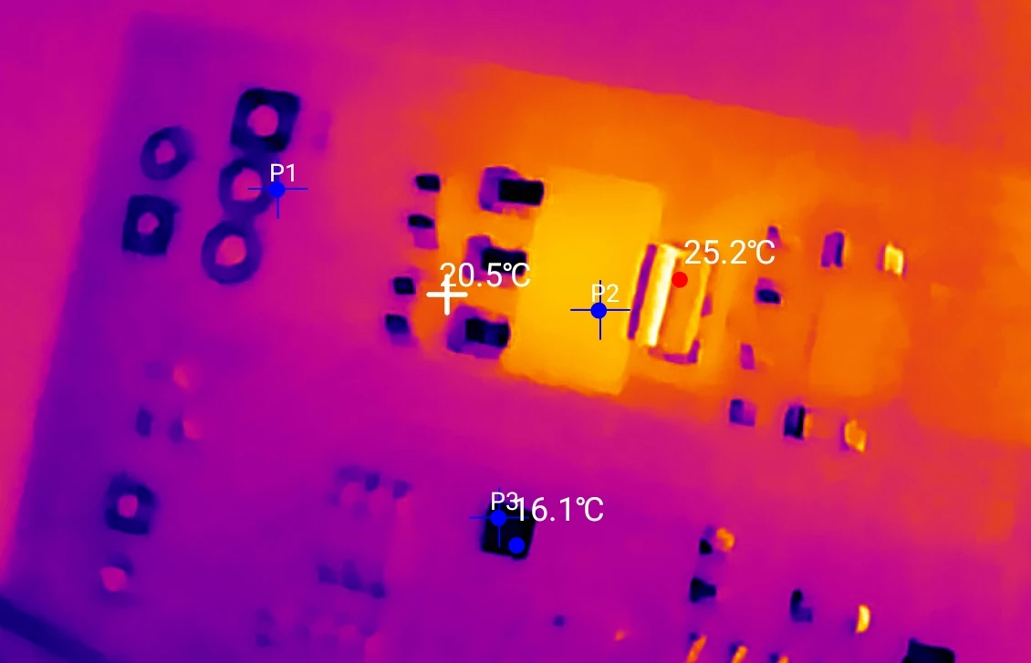 Analyse thermique d'une carte électronique